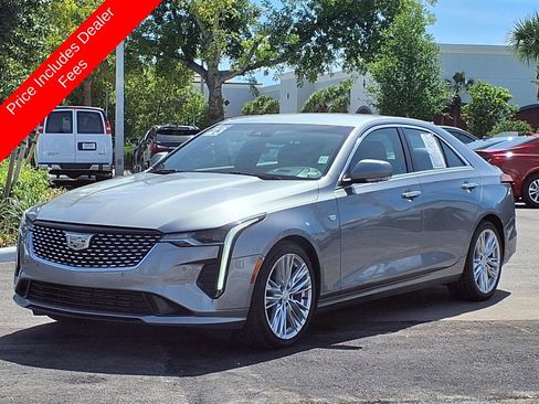 Used 2023 Cadillac CT4 Premium Luxury w/ Climate Package RWD image 3
