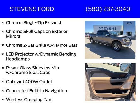 Used 2022 Ford F150 Lariat w/ Equipment Group 502A High image 36