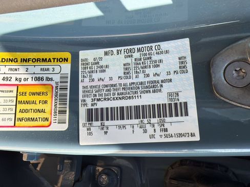 Used 2022 Ford Bronco Sport Outer Banks w/ Tech Package AWD/4WD image 27