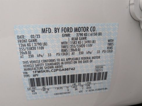 Used 2023 Ford Explorer King Ranch w/ Technology Package image 20