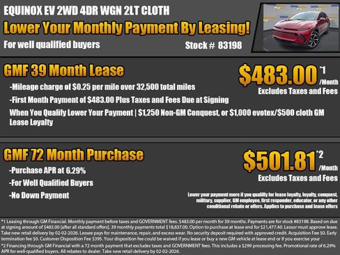 New 2026 Chevrolet Equinox EV LT image 2