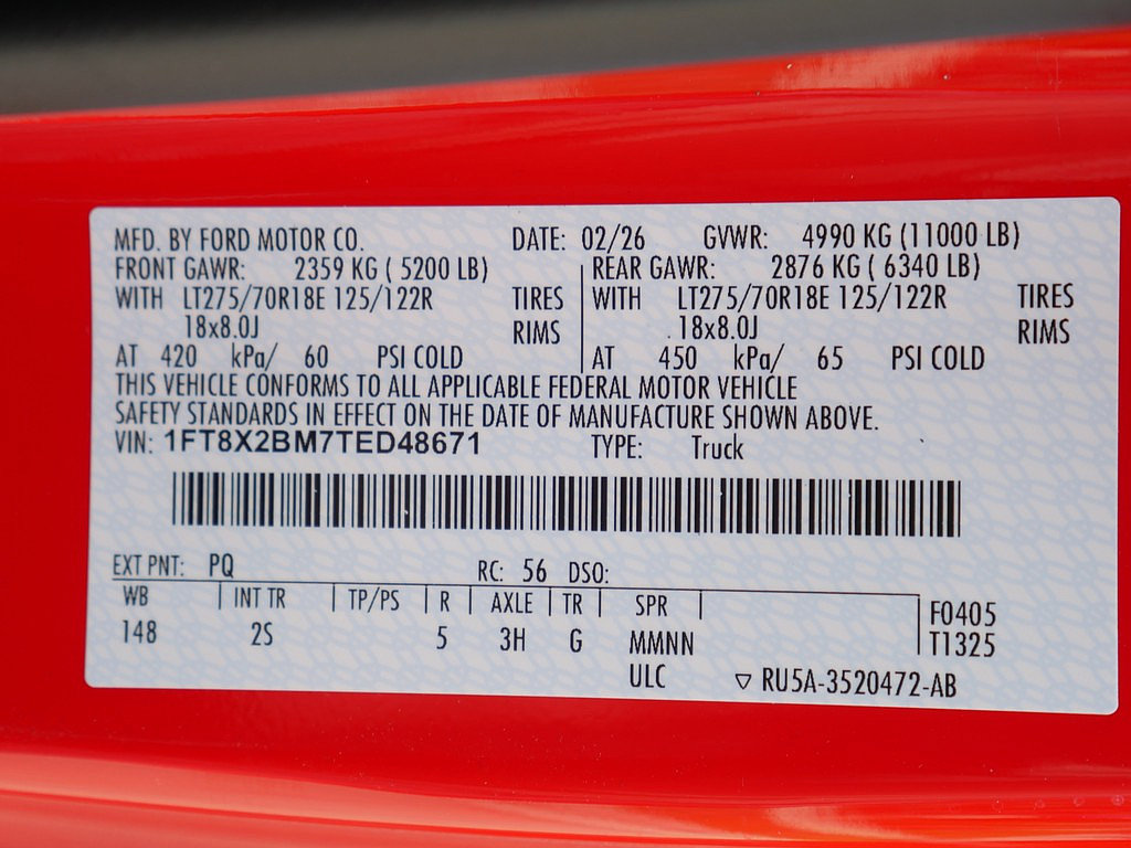 New 2026 Ford F250 XLT AWD/4WD image 44