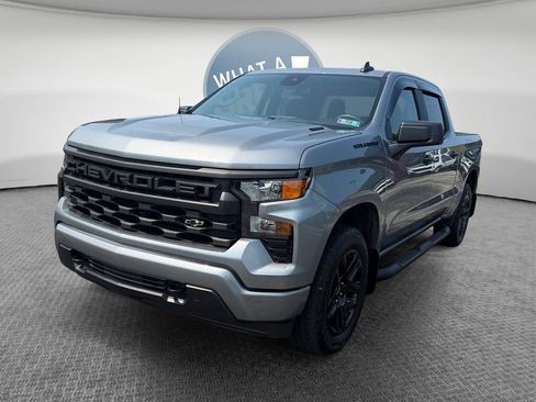Used 2025 Chevrolet Silverado 1500 Custom w/ Turbomax Blackout Package AWD/4WD image 8