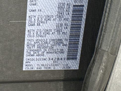 Used 2022 INFINITI QX60 Sensory w/ Cargo Package image 31