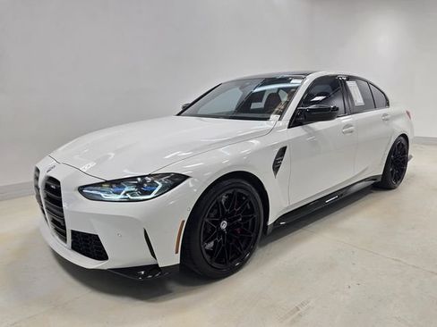 Used 2023 BMW M3 w/ Parking Assistance Package RWD image 35
