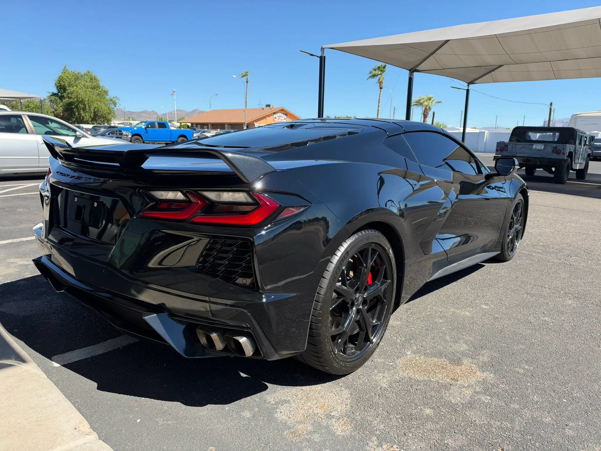 Used 2022 Chevrolet Corvette Stingray Premium Cpe w/ Z51 Performance Package RWD image 7