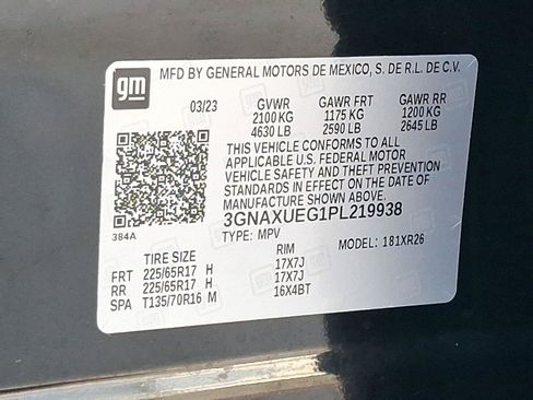 Used 2023 Chevrolet Equinox LT AWD/4WD image 27