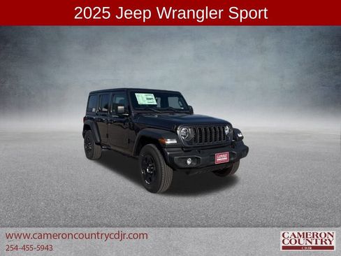 New 2025 Jeep Wrangler Unlimited Sport AWD/4WD image 1