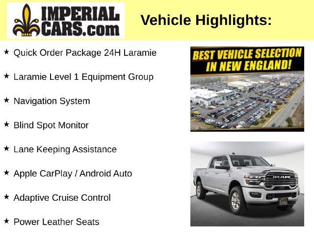 Used 2026 RAM 2500 Laramie AWD/4WD image 3