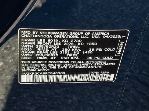 Used 2023 Volkswagen Atlas SE w/ Panoramic Sunroof Package AWD/4WD image 27