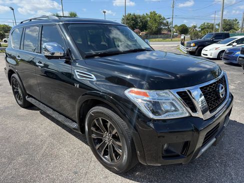 Used 2019 Nissan Armada Platinum w/ Captain's Chairs Package RWD image 7