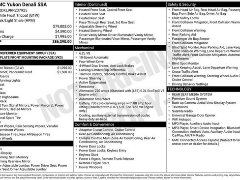 Used 2024 GMC Yukon Denali AWD/4WD image 5