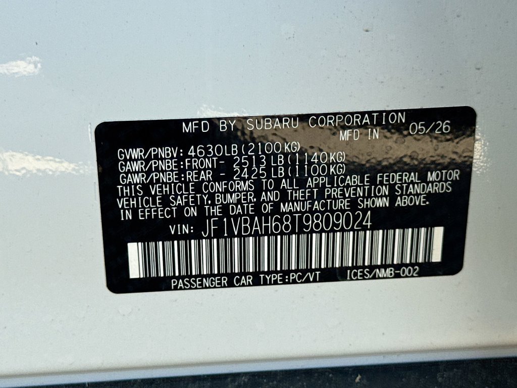New 2026 Subaru WRX AWD/4WD image 38