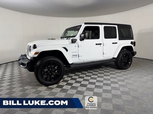 Used 2023 Jeep Wrangler Unlimited Sahara w/ Cold Weather Group AWD/4WD image 1