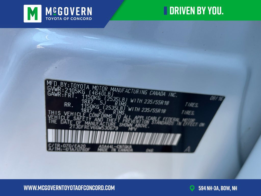 Used 2016 Toyota RAV4 Limited AWD/4WD image 30