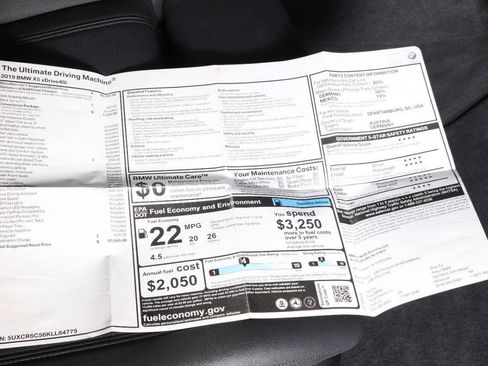 Used 2019 BMW X5 xDrive40i w/ Convenience Package AWD/4WD image 41