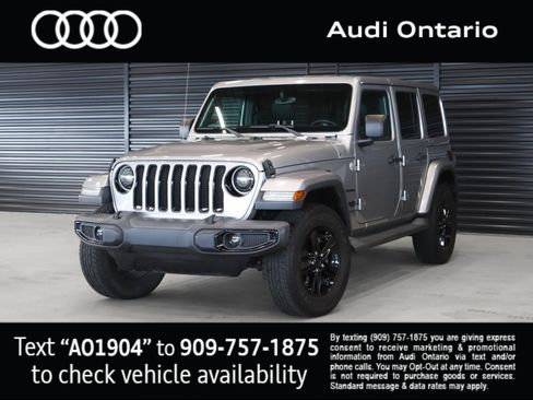 Used 2019 Jeep Wrangler Unlimited Sahara AWD/4WD image 1