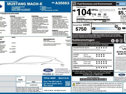 Used 2025 Ford Mustang Mach-E Premium image 53