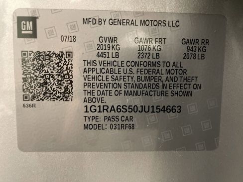 Used 2018 Chevrolet Volt LT image 27