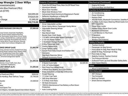 Certified 2025 Jeep Wrangler Sport AWD/4WD image 22