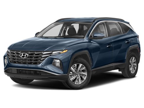 Used 2023 Hyundai Tucson Blue AWD/4WD image 1