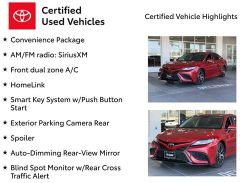 Certified 2024 Toyota Camry SE w/ Convenience Package image 7
