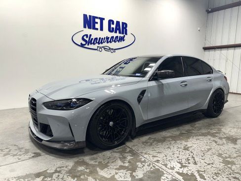 Used 2023 BMW M3 w/ M Carbon Exterior Package RWD image 10