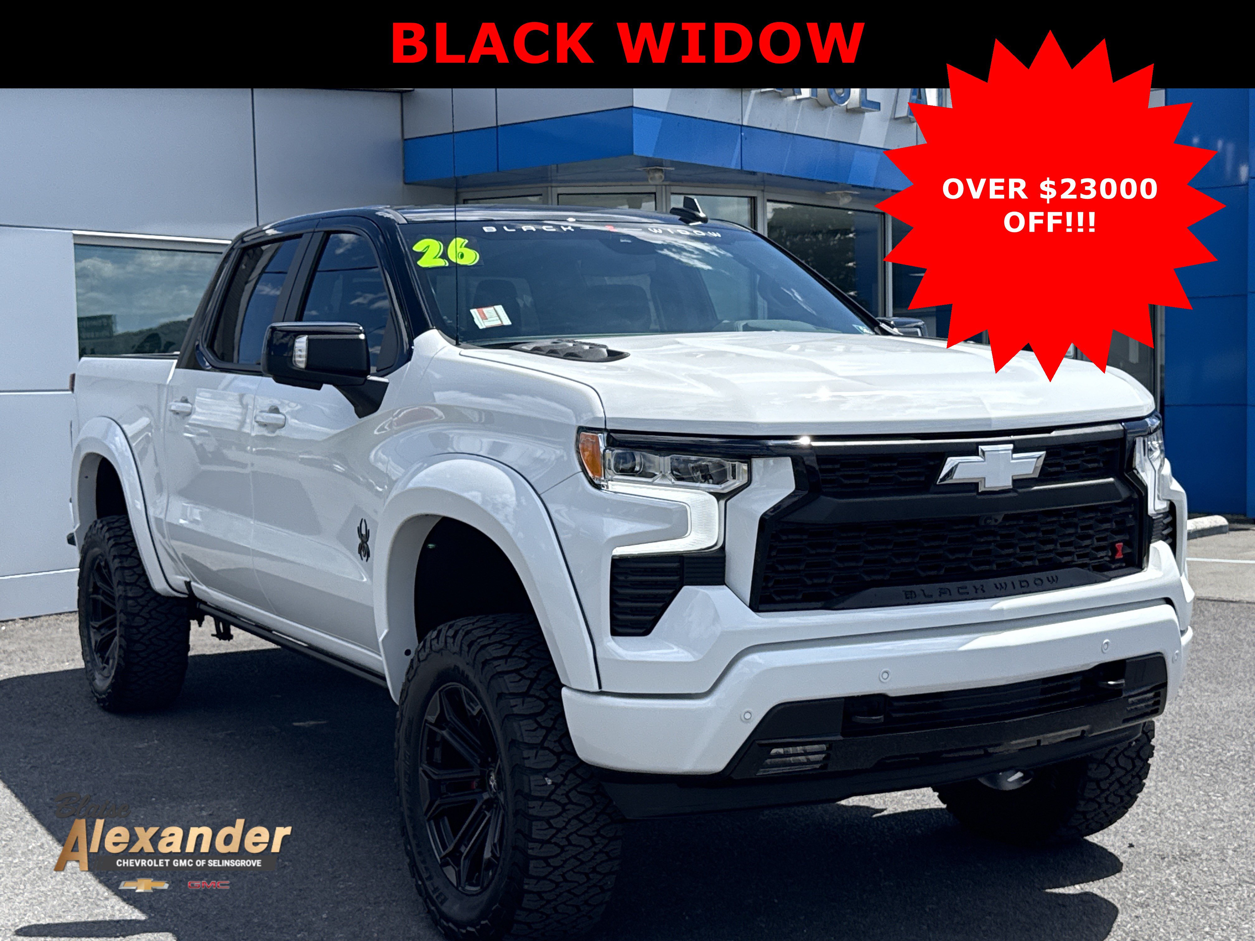 New 2026 Chevrolet Silverado 1500 RST AWD/4WD image 1
