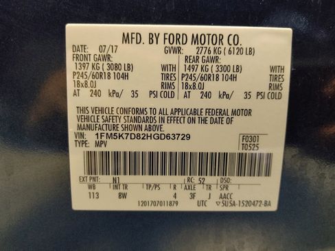 Used 2017 Ford Explorer XLT w/ Equipment Group 201A image 33