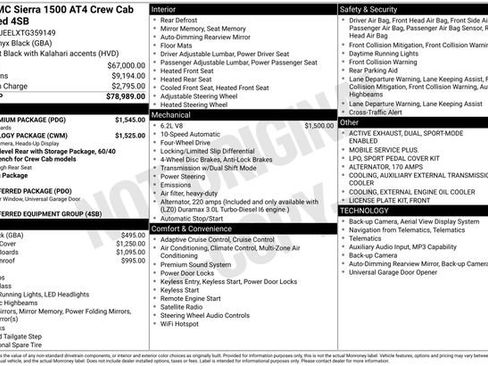 Certified 2026 GMC Sierra 1500 AT4 w/ AT4 Premium Package AWD/4WD image 1
