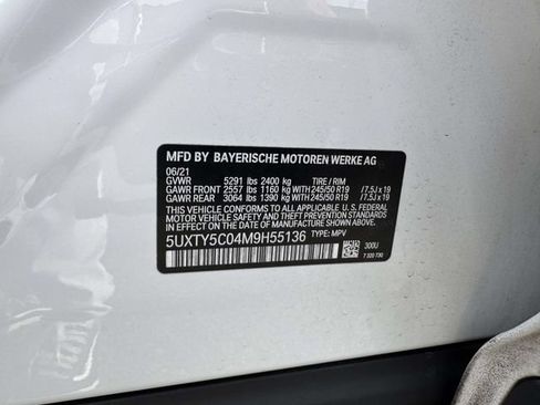 Used 2021 BMW X3 xDrive30i w/ Convenience Package AWD/4WD image 25