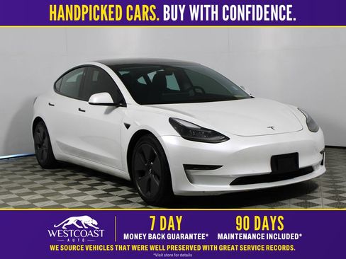 Used 2021 Tesla Model 3 Standard Range Plus RWD image 1