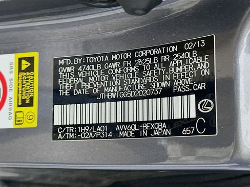 Used 2013 Lexus ES 300h w/ Premium Pkg FWD image 12