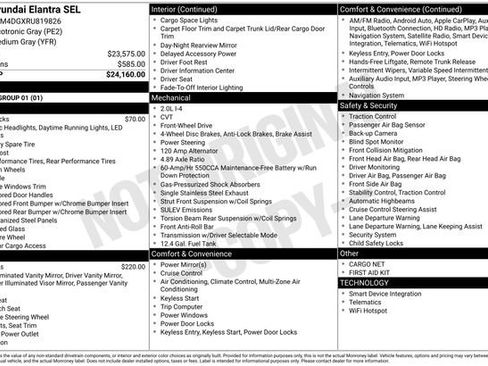 Used 2024 Hyundai Elantra SEL image 48