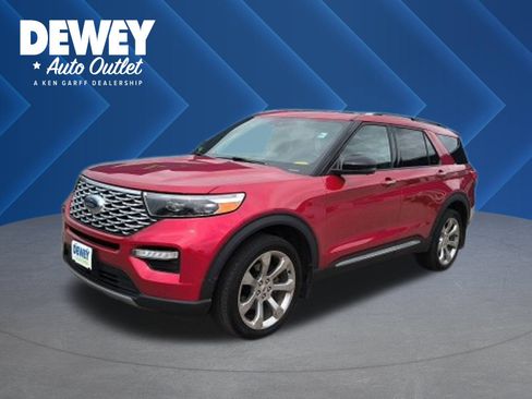 Used 2020 Ford Explorer Platinum w/ Premium Technology Package image 1