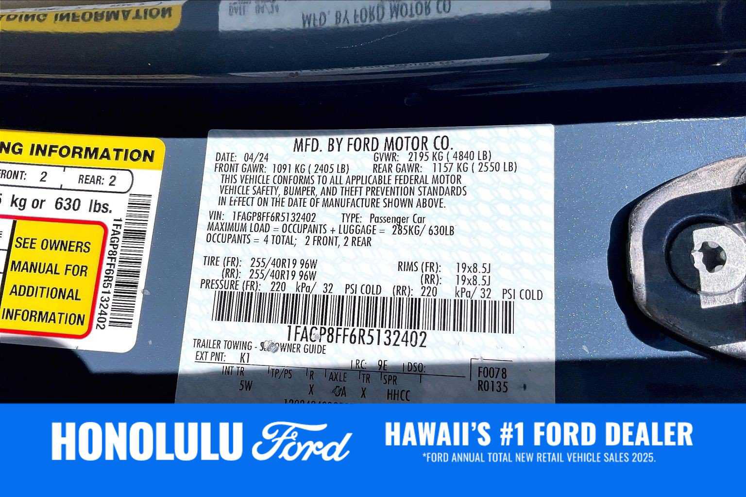 Used 2024 Ford Mustang GT Premium RWD image 19