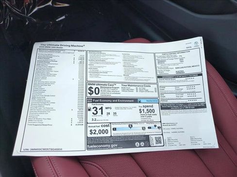 New 2026 BMW 330i Sedan w/ M Sport Package RWD image 18