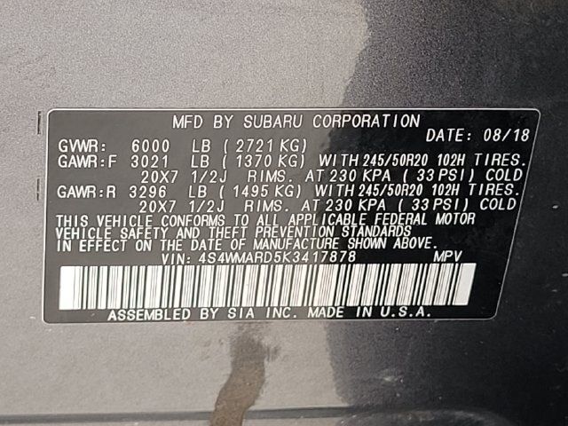 Used 2019 Subaru Ascent Touring AWD/4WD image 22