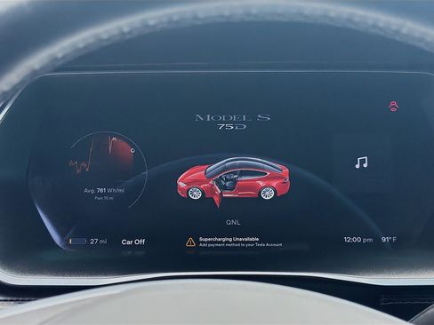 Used 2017 Tesla Model S 75D AWD/4WD image 9