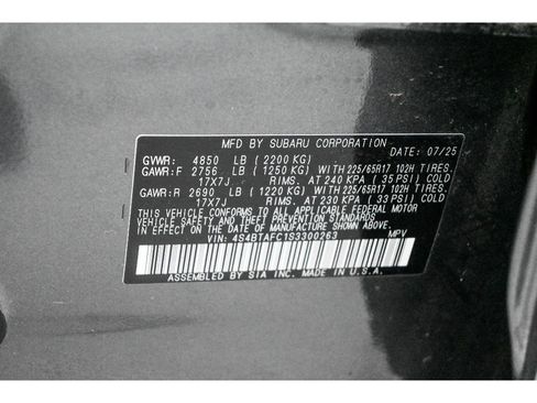 Used 2025 Subaru Outback Premium AWD/4WD image 30