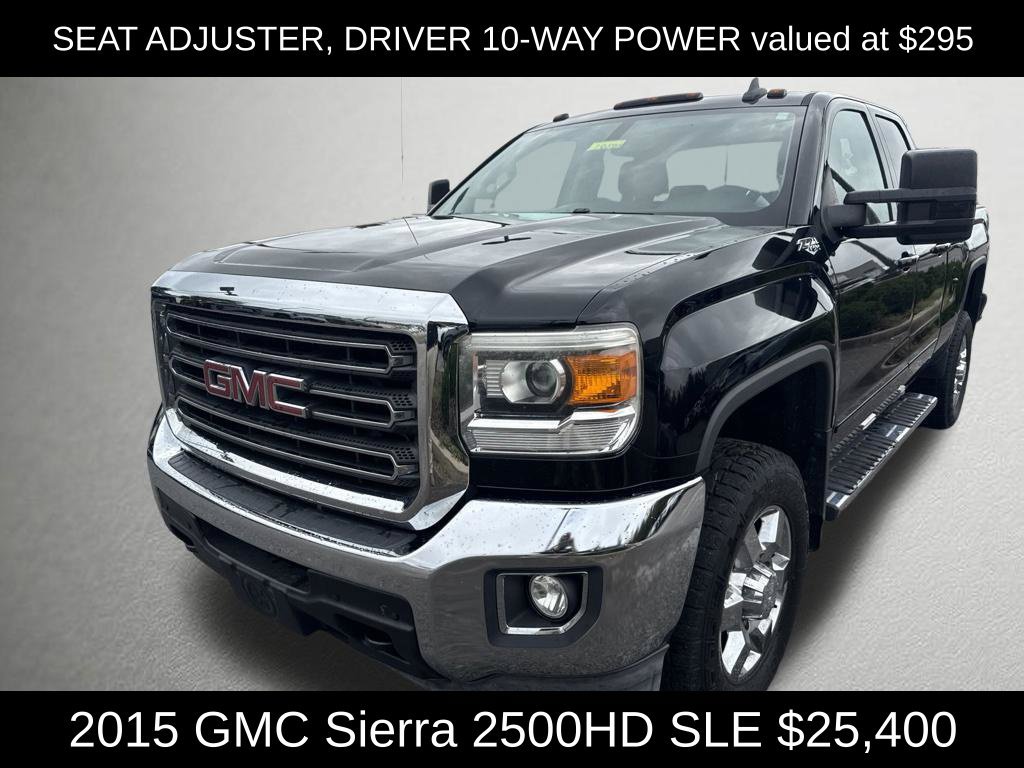 Used 2015 GMC Sierra 2500 SLE w/ SLE Preferred Package AWD/4WD image 7