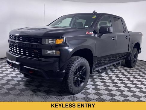 Certified 2021 Chevrolet Silverado 1500 Custom Trail Boss w/ LPO, Dark Essentials Package AWD/4WD image 15