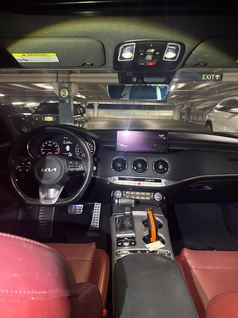 Used 2022 Kia Stinger GT1 w/ Red Interior Color Package RWD image 5