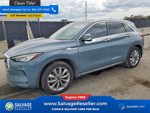 Used 2022 INFINITI QX50 Essential FWD image 1