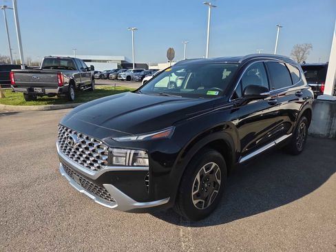 Used 2022 Hyundai Santa Fe Blue image 3