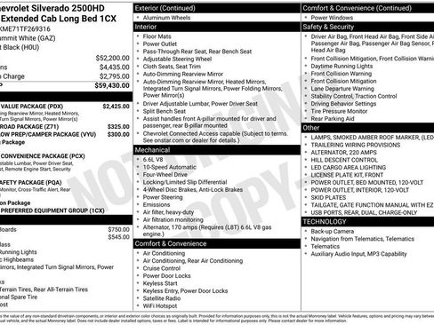 New 2026 Chevrolet Silverado 2500 Custom w/ Custom Value Package AWD/4WD image 3