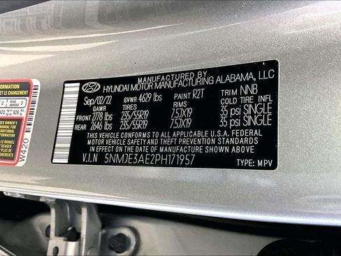 Certified 2023 Hyundai Tucson Limited w/ Cargo Package image 34