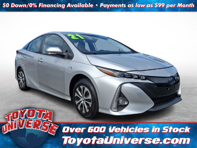 Certified 2021 Toyota Prius Prime Limited w/ Carpet Mat Package (TMS) FWD image 1