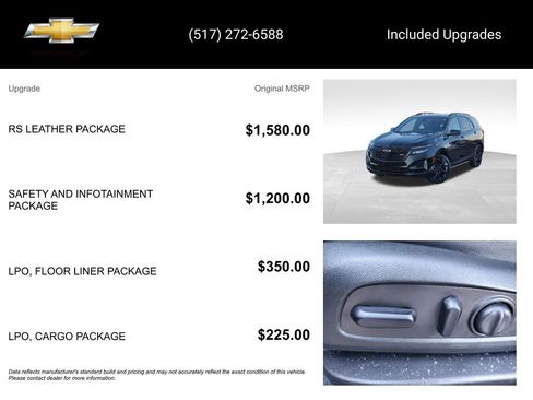 Certified 2024 Chevrolet Equinox RS w/ RS Leather Package image 15