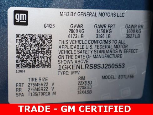 Certified 2025 GMC Acadia Denali w/ Super Cruise Package image 28